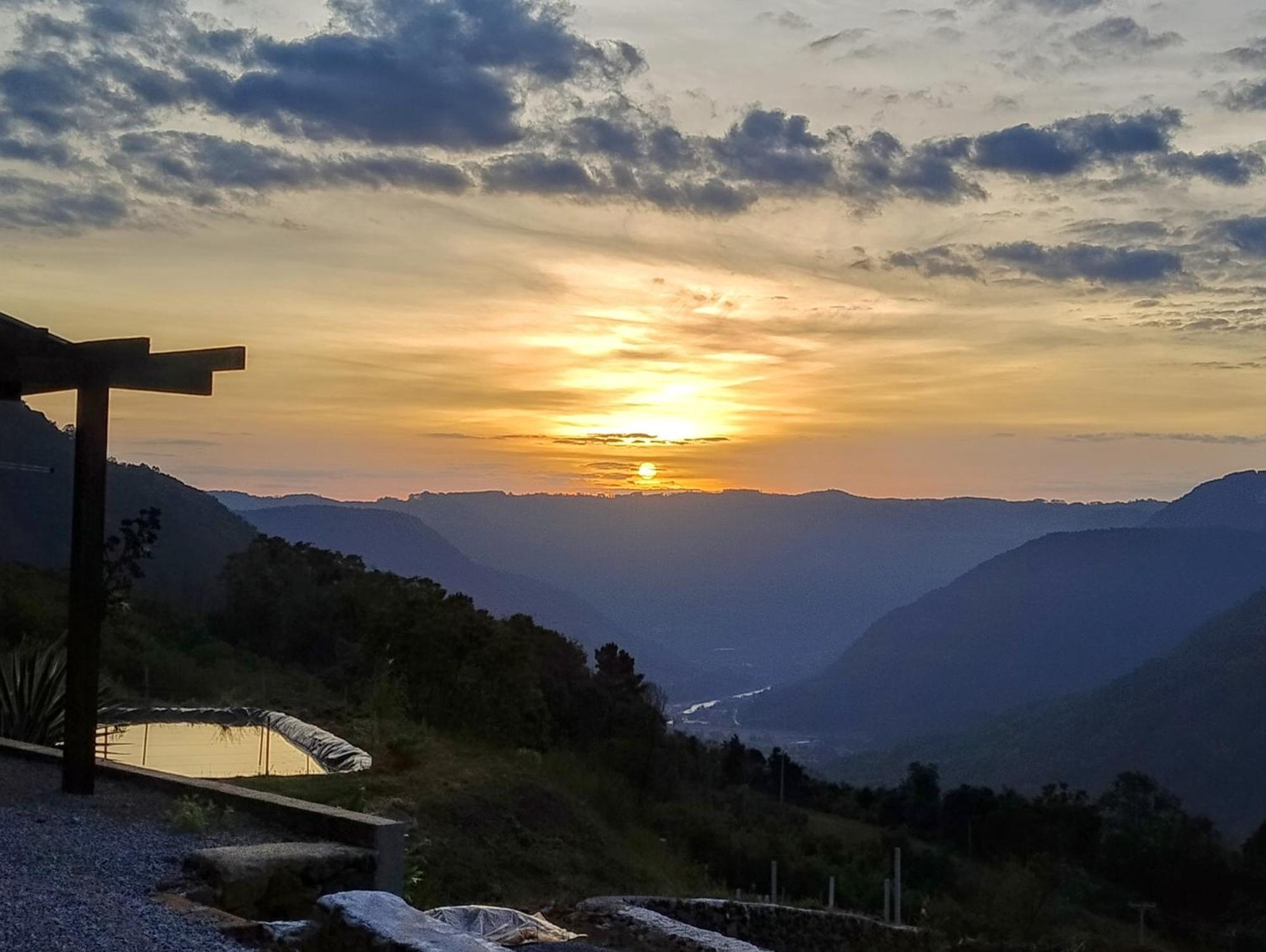Cabana Com Banheira Na Colina Nova Petropolis Exterior photo
