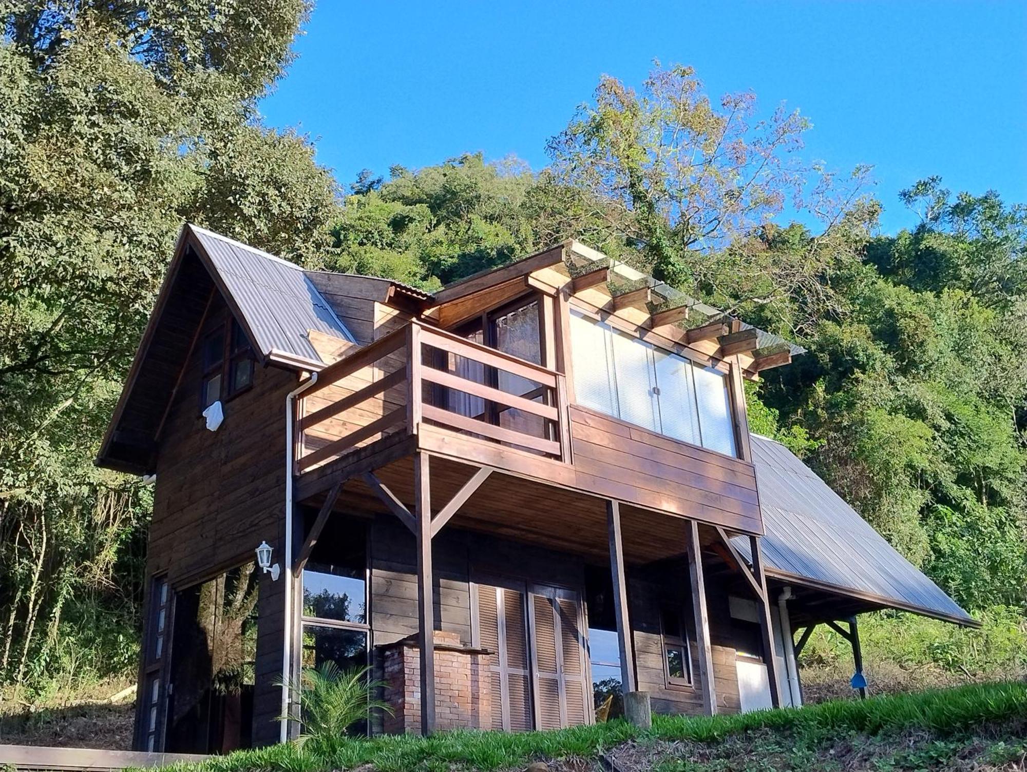 Cabana Com Banheira Na Colina Nova Petropolis Exterior photo